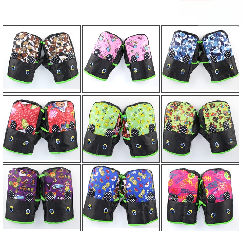 Naidun bao Zimné rukavice na riadidlá pre elektrické vozidlá, nepremokavé a teplé