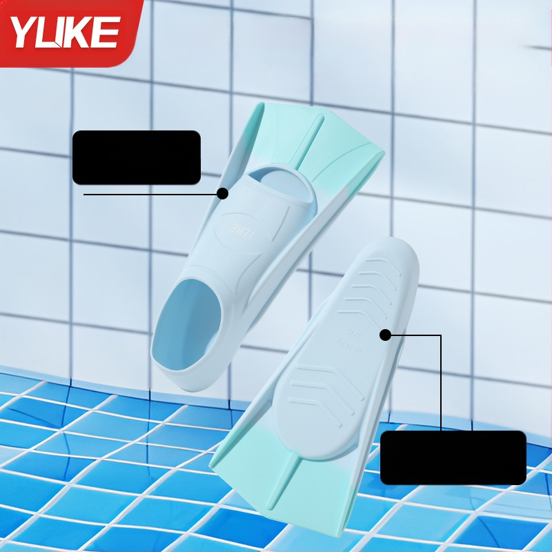 Възрастни силиконови плавателни лопатки Yuke – за свободно плуване и тренировки по гребане, без персонализация