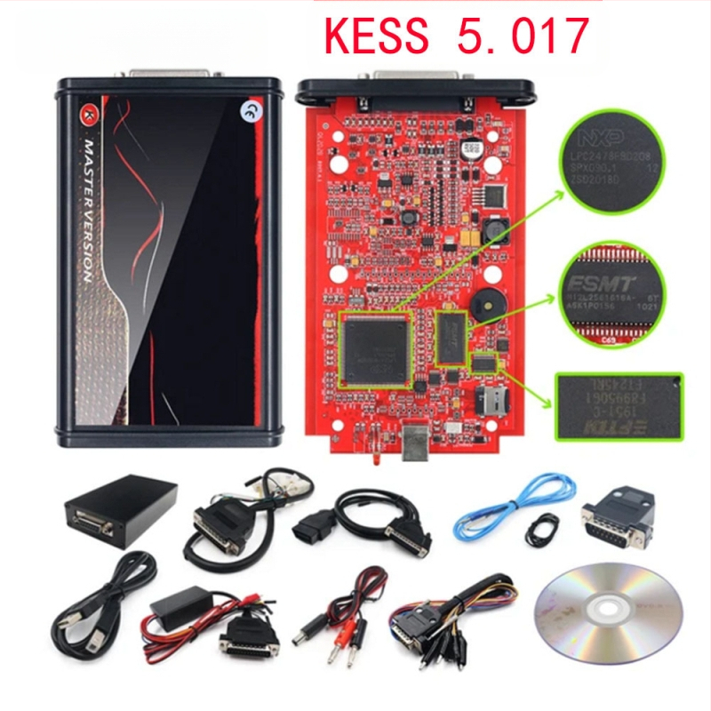 Automobiļu defektu diagnostikas instruments, KESS V2 KTAG, 12V, darbības diapazons -50°C līdz 60°C