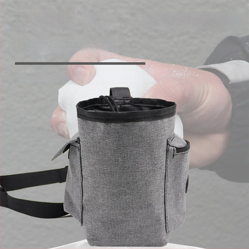 Чанта за магнезиев прах – поясна чанта за катерене и боулдъринг, полиестер