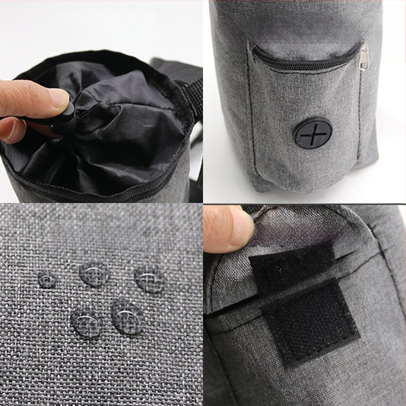 Чанта за магнезиев прах – поясна чанта за катерене и боулдъринг, полиестер