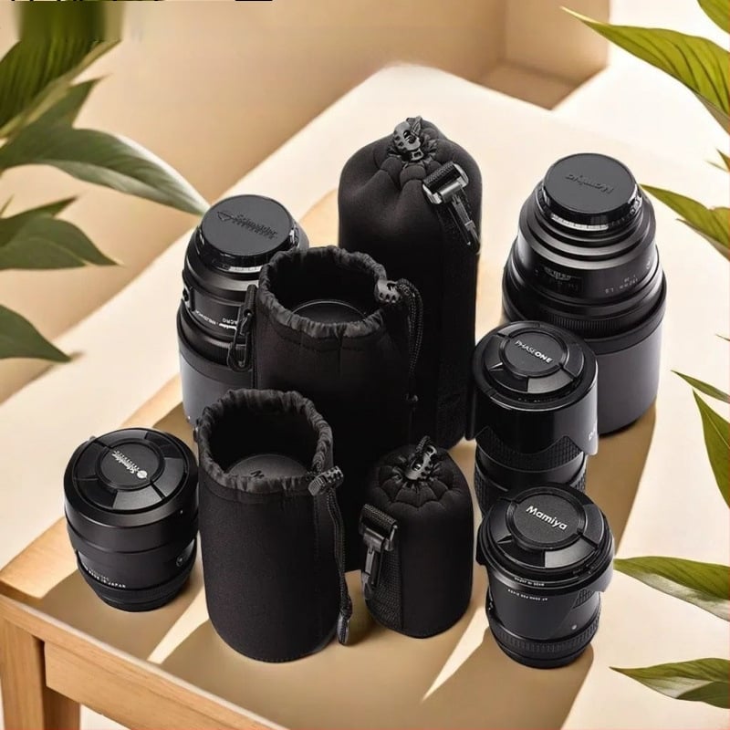 Τσάντα φακού DSLR — αδιάβροχη, αντικραδασμική, προστατευτικό κάλυμμα σωλήνα φακού, θήκη αποθήκευσης