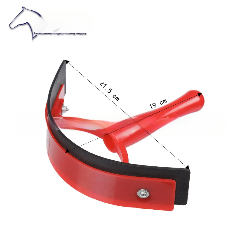 Βούρτσα αλόγου, PP πλαστικός σκραπερ ιδρώτα, 100 τεμάχια