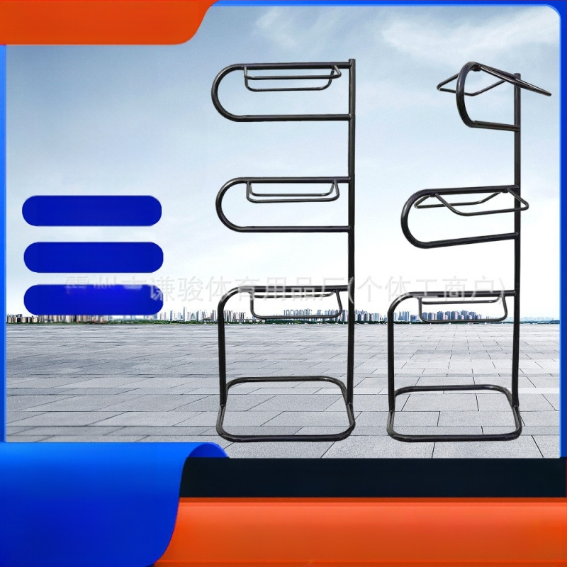 Стойка за седло - три слоя, многоетажно съхранение, регулируем ъгъл, подова стойка