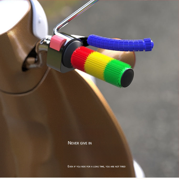 Pokrytie riadidiel motorky – gumové, protišmykové, priedušné, univerzálne kompatibilné