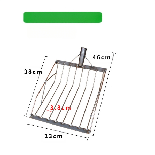 Kukurūzų šluotelės ir šakutės rinkinys — aukšto anglies plieno galva, medinė rankena, modelis BD-YM002, GRANPA