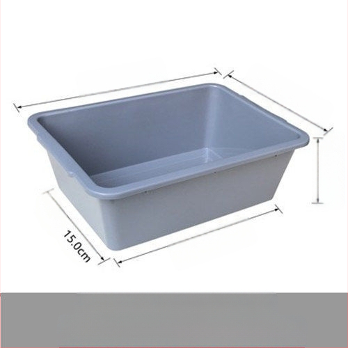 Ορθογώνια πλαστική λεκάνη, πτυσσόμενη, μοντέλο 08888