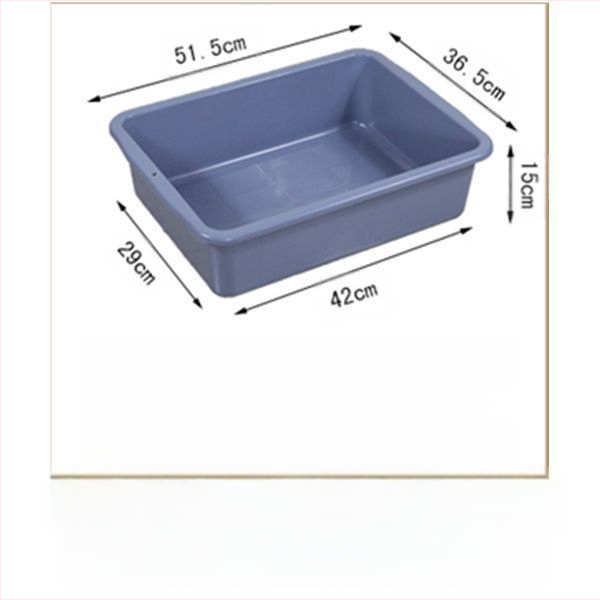 Ορθογώνια πλαστική λεκάνη, πτυσσόμενη, μοντέλο 08888