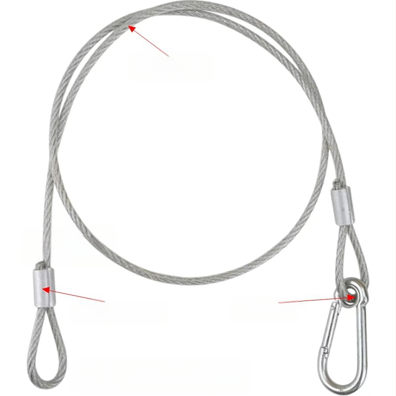 Άγκιστρο λαμπτήρα από αλουμινένιο κράμα με Eagle-Claw και ενισχυμένο ελατήριο (αλουμινενιο κράμα, Eagle-Claw, ενισχυμένο ελατήριο, σκηνές και δοκοί)