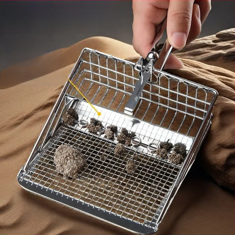 Saint yi μεταλλική κουτάλα για αμμοδόχο γάτας — πολυλειτουργική με push-pull σχεδίαση, εργαλείο καθαρισμού για γάτες