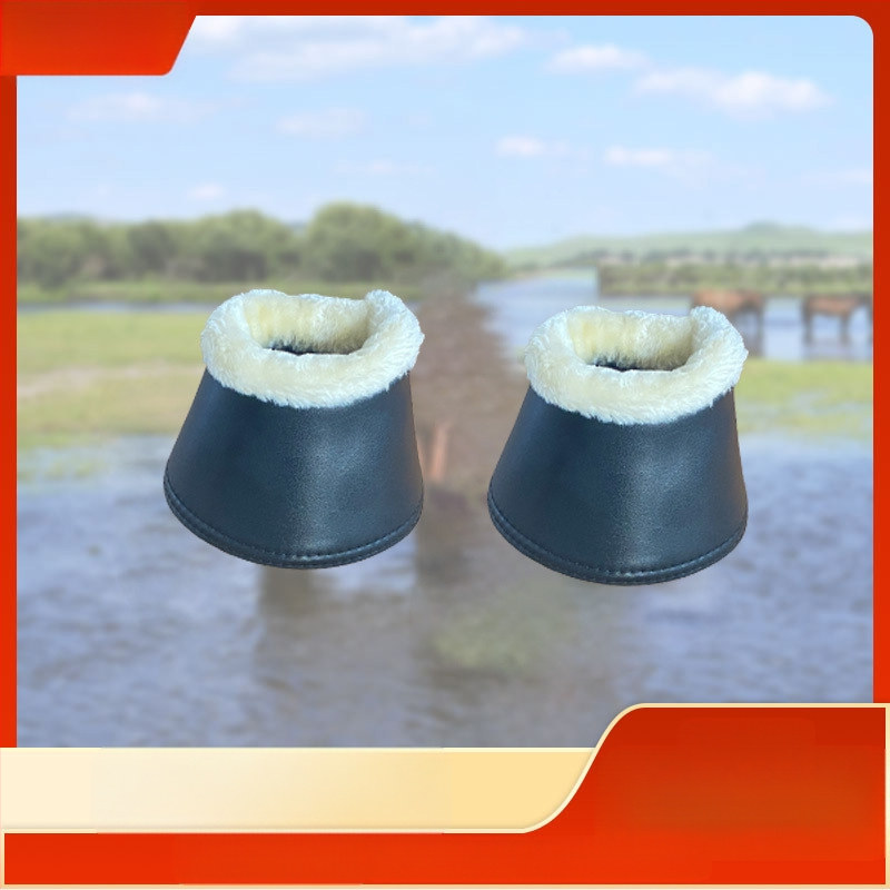 Защитно покритие за подкови — ударопоглъщащо, износоустойчиво, предпазващо китката; PU кожа, имитираща козья кожа; бутилен каучук; изкуствена вълна; възможност за обработка и персонализиране