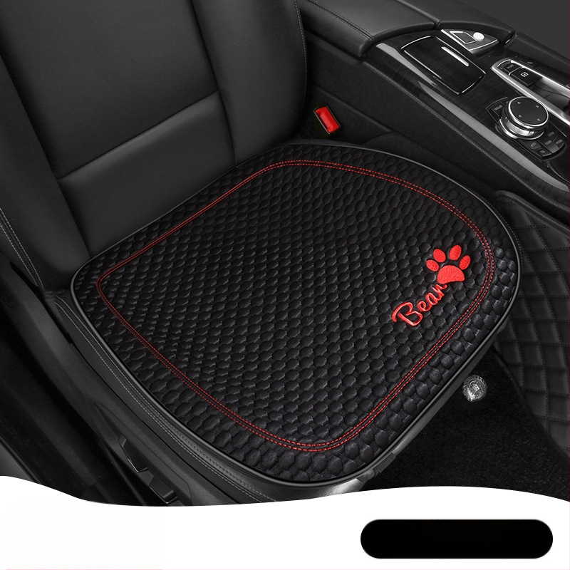 Κάλυμμα καθίσματος αυτοκινήτου για όλες τις εποχές, επίπεδος και απλός σχεδιασμός, επιφάνεια πολυεστέρα, γέμισμα δροσερό μετάξι.