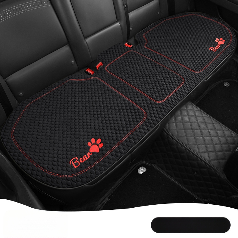 Κάλυμμα καθίσματος αυτοκινήτου για όλες τις εποχές, επίπεδος και απλός σχεδιασμός, επιφάνεια πολυεστέρα, γέμισμα δροσερό μετάξι.