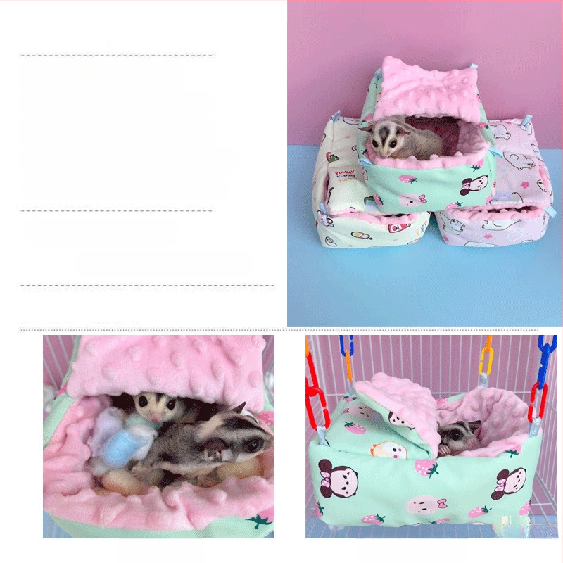 Гнездо за малки домашни любимци за клетка и кабина - Материал: Друг; Произход: Друг; Внос: Не