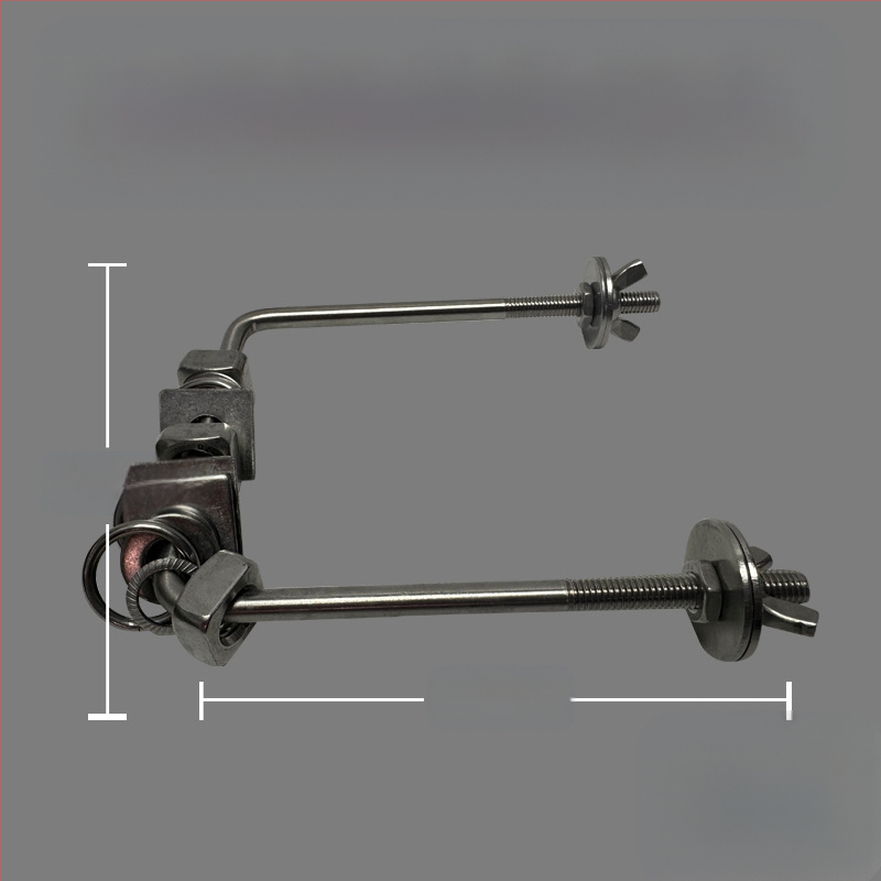 папагайска дъвкателна играчка за облекчаване на стреса, неръждаема стомана, висулка за клетка, интерактивна (Произход: Wenzhou; Внос: Не)