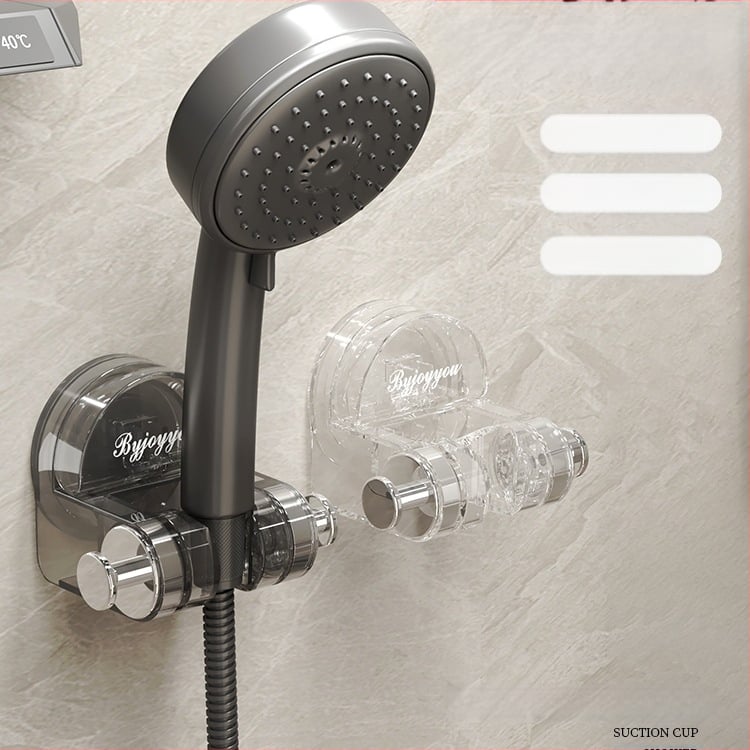 Suport de duș cu ventuză pentru uz casnic, certificat EU CE, material: floare de mătase, fără montaj