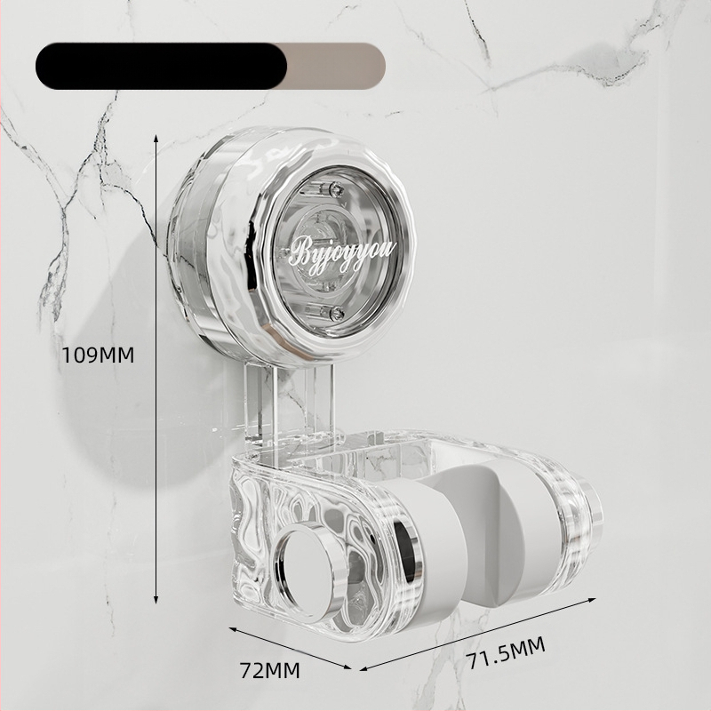 Suport de duș cu ventuză pentru uz casnic, certificat EU CE, material: floare de mătase, fără montaj