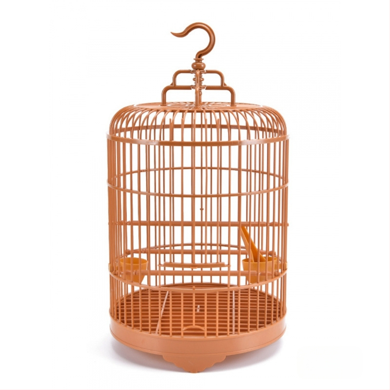 Клетка за птици – кръгла ретро луксова за птици (Марка Bear zhizhe; Материал: Друг; Произход: Друг; Внос: Не)