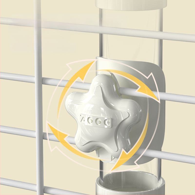 Putnu automātā ūdens padeve - Plastmasa, Weibi zīmols, 50 gab. iepakojumā, piemērots akvārijam