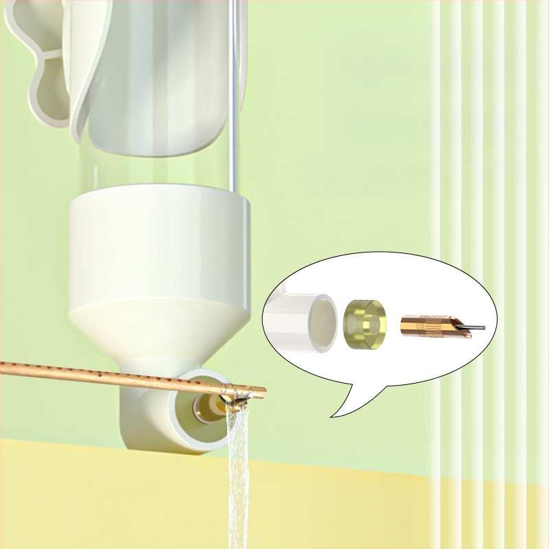 Putnu automātā ūdens padeve - Plastmasa, Weibi zīmols, 50 gab. iepakojumā, piemērots akvārijam