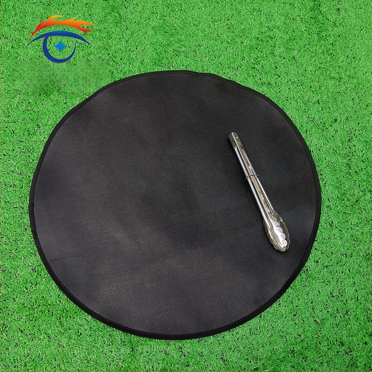 Yundu priešgaisrinė uždanga griliui - stiklo pluošto audinys, aukšta temperatūra, modelis FGT, grindų ir kiemo apsauga