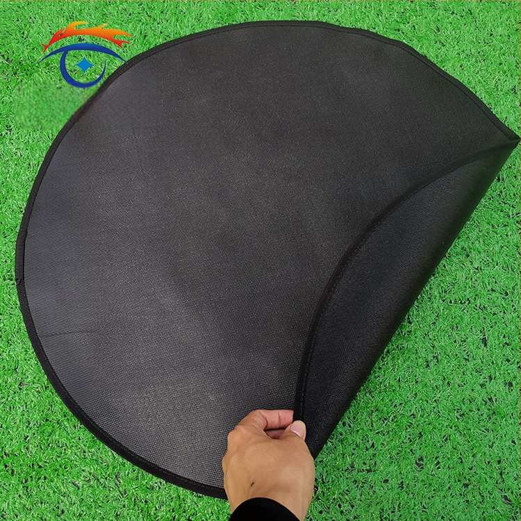 Yundu priešgaisrinė uždanga griliui - stiklo pluošto audinys, aukšta temperatūra, modelis FGT, grindų ir kiemo apsauga