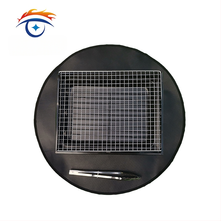 Yundu priešgaisrinė uždanga griliui - stiklo pluošto audinys, aukšta temperatūra, modelis FGT, grindų ir kiemo apsauga