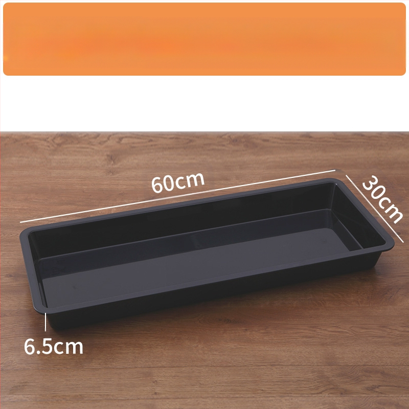 Stačiakampė plastikinė lėkštė mėsai ir delikatesams, kinų stilius