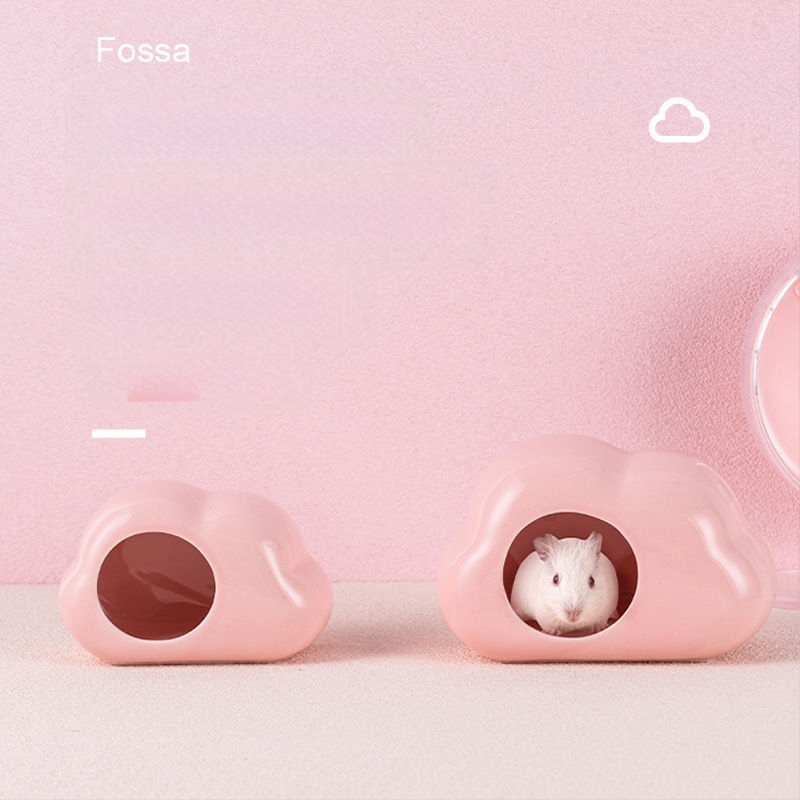 Keramikā ligzda hamsteram mākoņa formā – dzesēšana un karstuma novadīšana