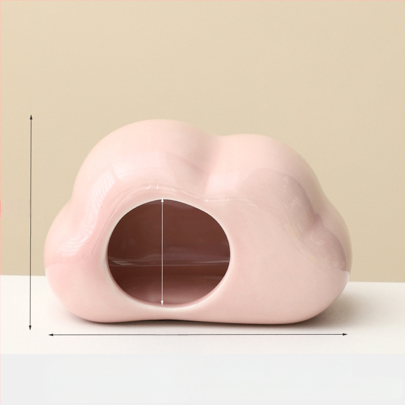 Keramikā ligzda hamsteram mākoņa formā – dzesēšana un karstuma novadīšana