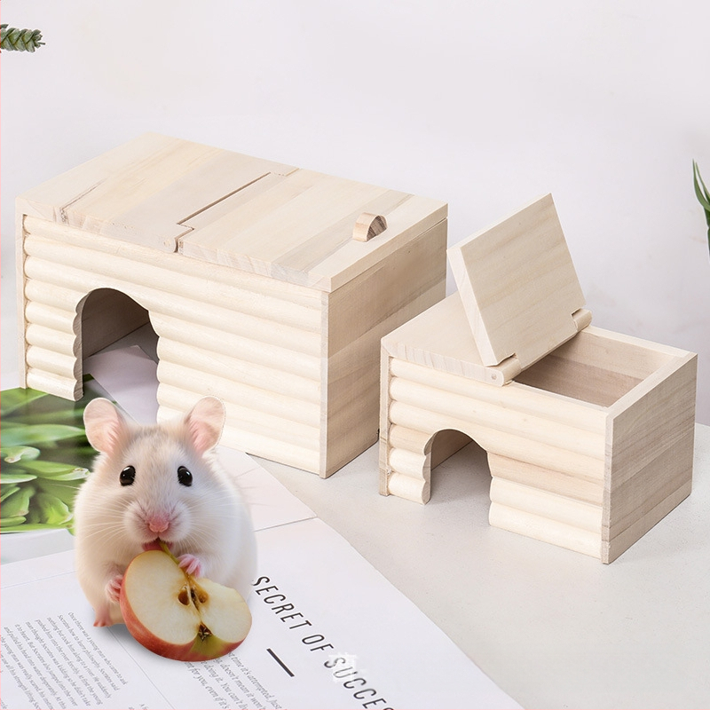 Koka hamstera mājiņa no Honghai zīmola, piemērota visām sezonām