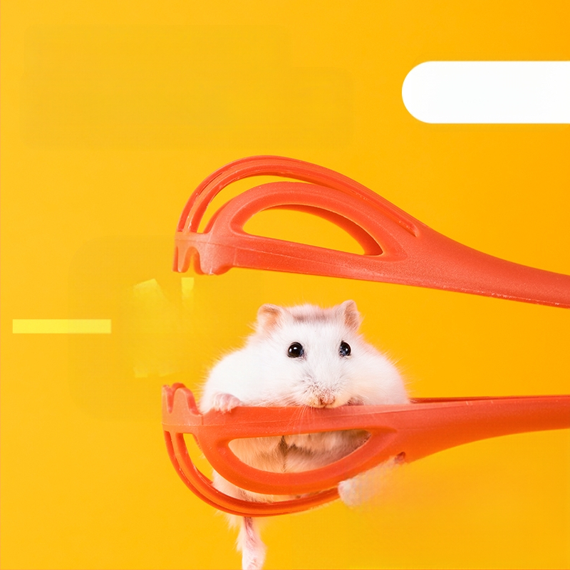 Metāla hamstera klips — interaktīvā rotaļlieta mājdzīvniekiem, klipu stila piederums (Metāls; Klips; Nav importēts; Hamsteriem)