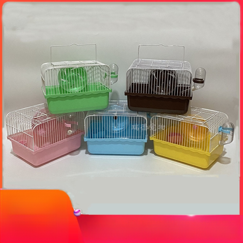 Hamsteru kaste pilī stilā – metāls, četrām sezonām, piemērots hamsterim – Chongbole