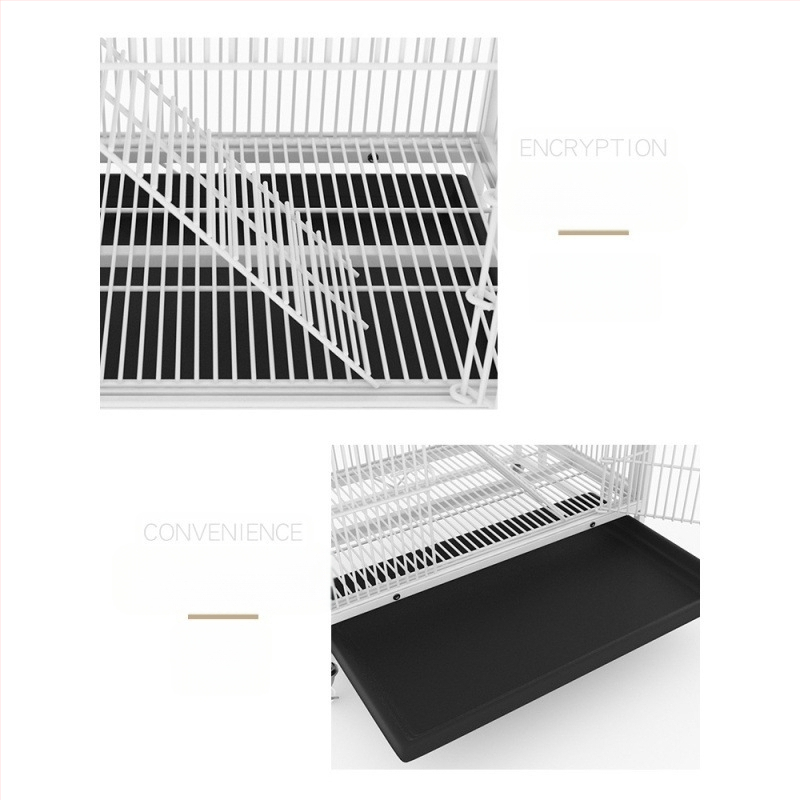 Metāla mājdzīvnieku būris — dāvanai gatavs, ligzdas un būri