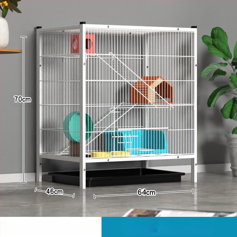 Metāla mājdzīvnieku būris — dāvanai gatavs, ligzdas un būri