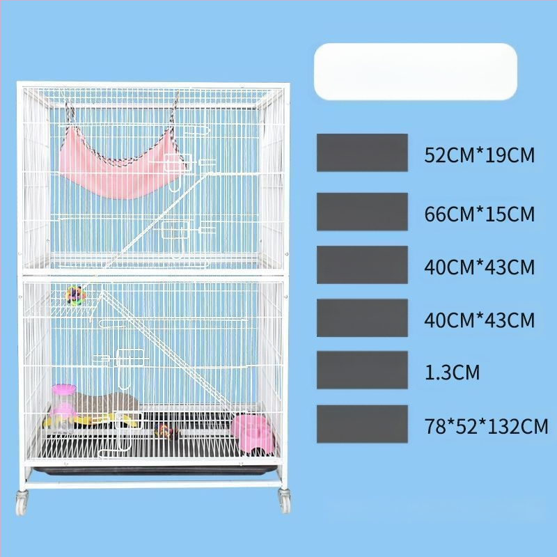 Metāla mājdzīvnieku būris — dāvanai gatavs, ligzdas un būri