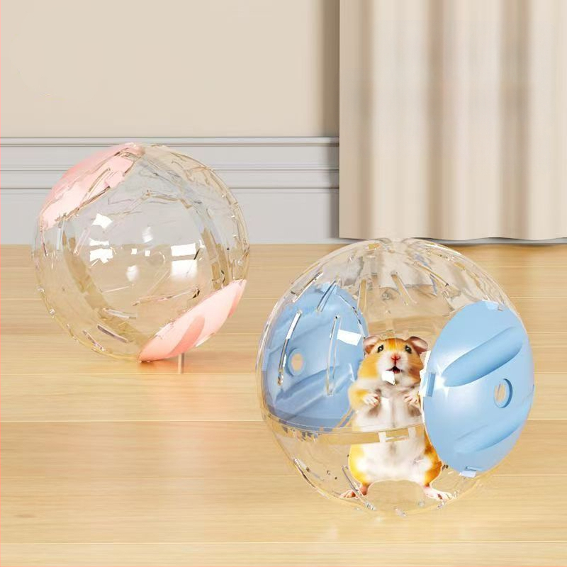 Hamsteru skrējiena ritenis — plastmasas konstrukcija, GXALKJ zīmols, piemērots maziem mājdzīvniekiem