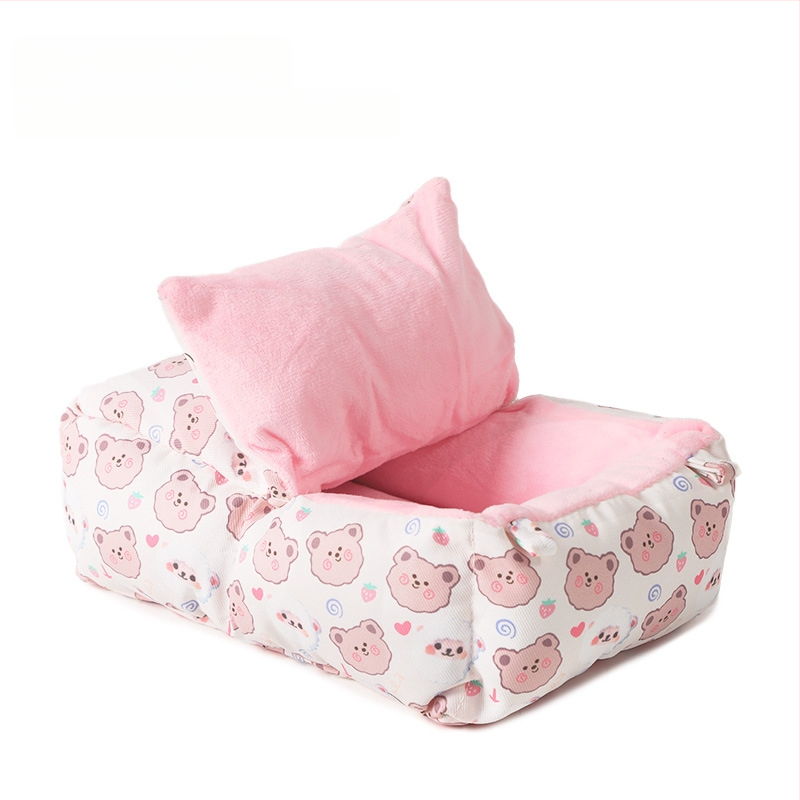 Спално гнездо за хамстери (памучна тъкан; Weibi; есен и зима; подходящо за хамстер)