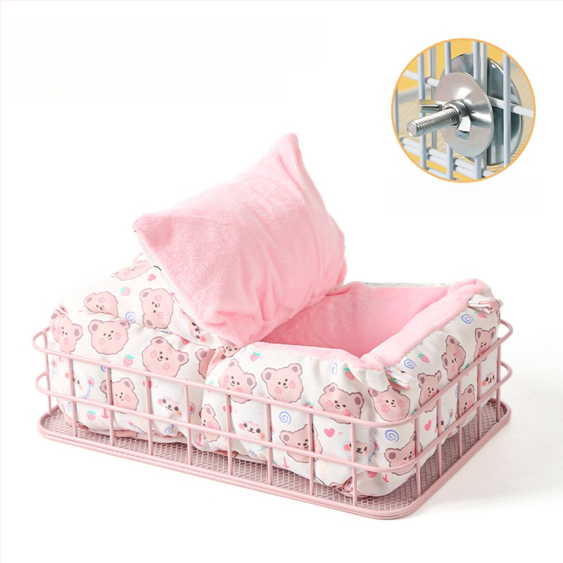 Спално гнездо за хамстери (памучна тъкан; Weibi; есен и зима; подходящо за хамстер)