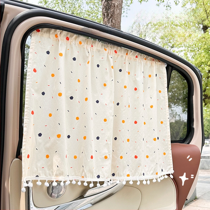 Automobilio lango skydelis su gėlių raštu, medvilnės audinys, tvirtinimas siurbimo puodeliu, universalus pritaikymas langams, saulės apsauga ir šilumos izoliacija