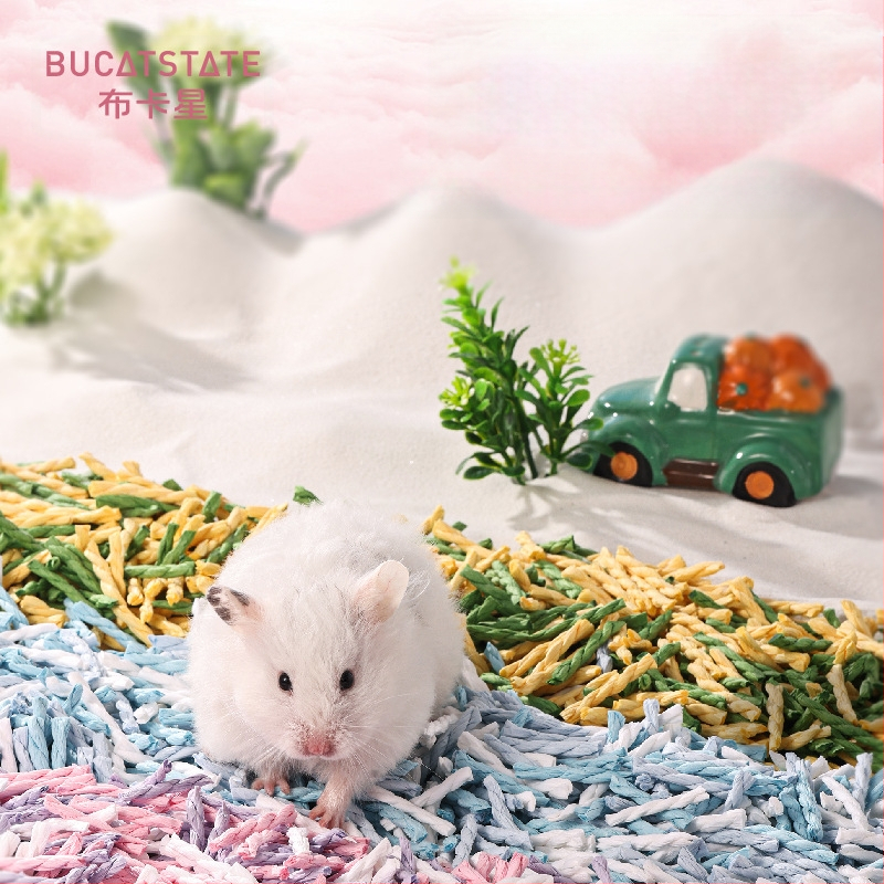 Постелка за хамстери от дървесна целулоза, марка BUCATSTATE/Buka star, контрол на миризмата, висока абсорбция