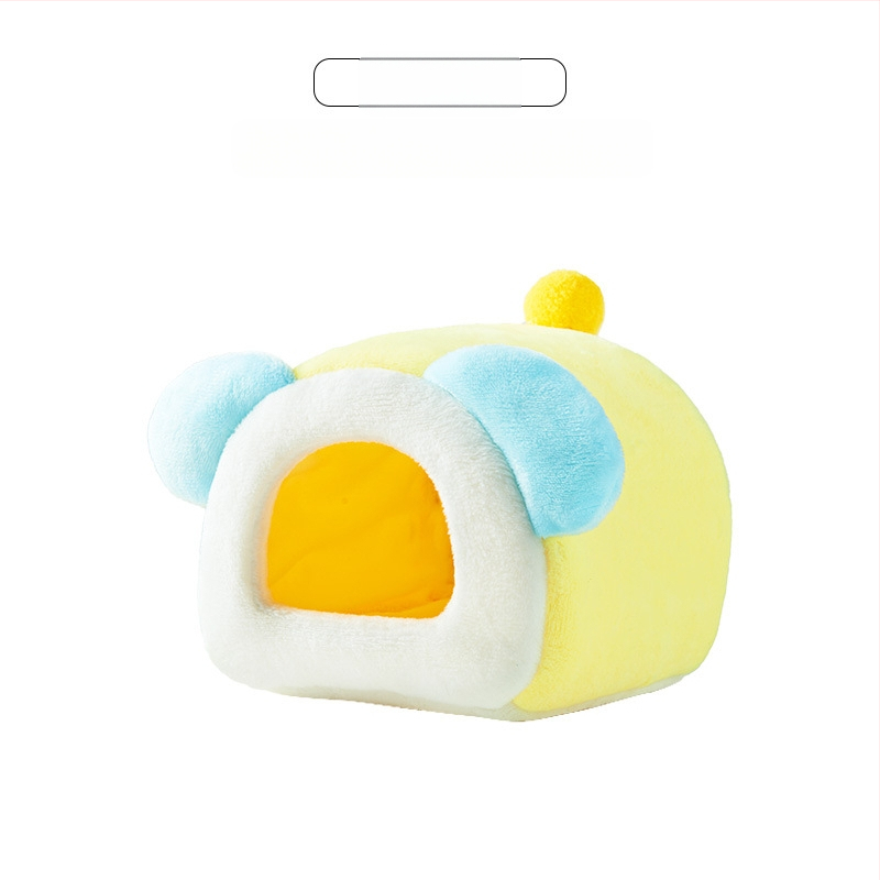 Yee kokvilnas ligzda maziem mājdzīvniekiem — karājama ligzda un gulēšanas maisiņš (materiāls: kokvilna; zīmols: Yee; piemērots mājdzīvniekiem)