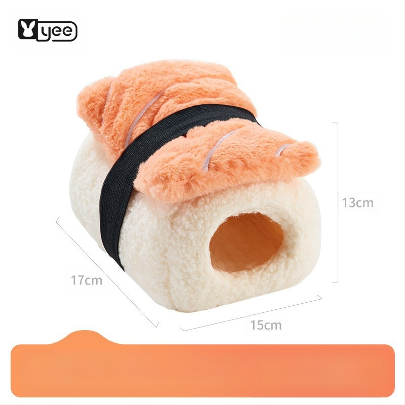 Yee kokvilnas ligzda maziem mājdzīvniekiem — karājama ligzda un gulēšanas maisiņš (materiāls: kokvilna; zīmols: Yee; piemērots mājdzīvniekiem)