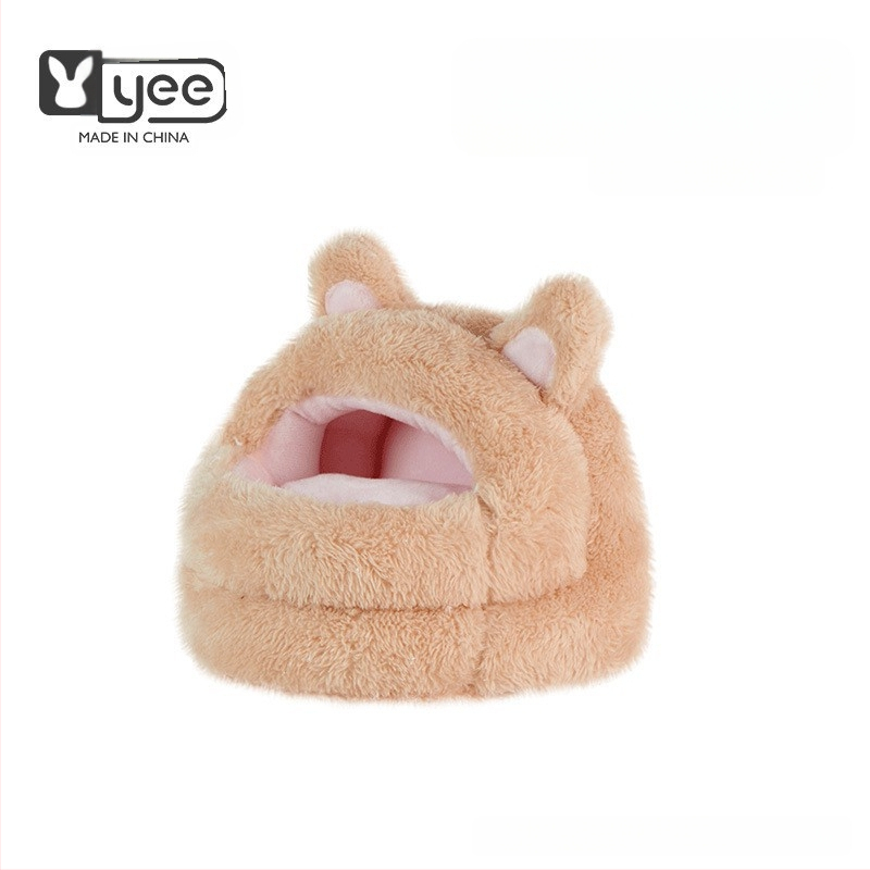 Yee kokvilnas ligzda maziem mājdzīvniekiem — karājama ligzda un gulēšanas maisiņš (materiāls: kokvilna; zīmols: Yee; piemērots mājdzīvniekiem)