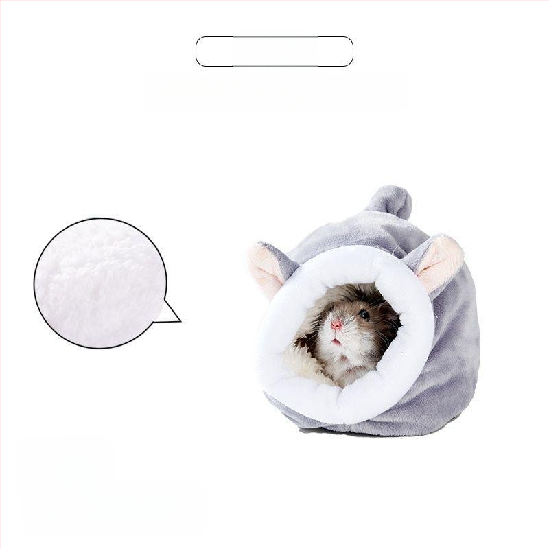 Yee kokvilnas ligzda maziem mājdzīvniekiem — karājama ligzda un gulēšanas maisiņš (materiāls: kokvilna; zīmols: Yee; piemērots mājdzīvniekiem)