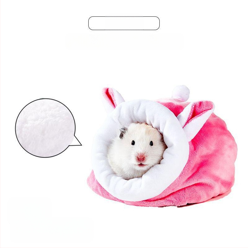 Yee kokvilnas ligzda maziem mājdzīvniekiem — karājama ligzda un gulēšanas maisiņš (materiāls: kokvilna; zīmols: Yee; piemērots mājdzīvniekiem)