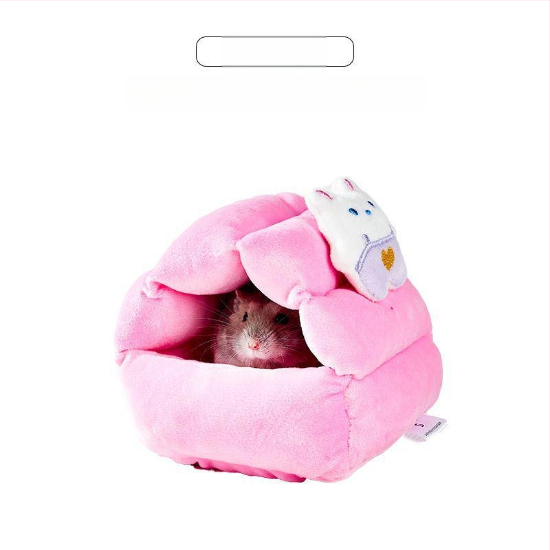 Yee kokvilnas ligzda maziem mājdzīvniekiem — karājama ligzda un gulēšanas maisiņš (materiāls: kokvilna; zīmols: Yee; piemērots mājdzīvniekiem)