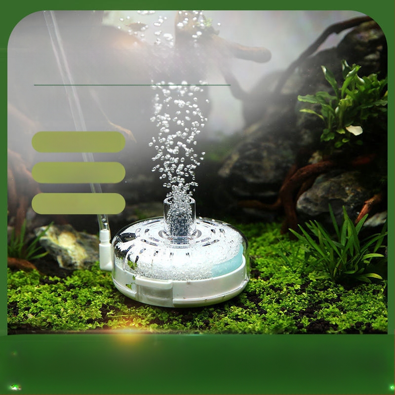 Filter za kisik i cirkulaciju u akvariju – tri u jedan, okrugli filter; Uvoz: Ne; Težina: Drugo; Bez licenci privatnih marki