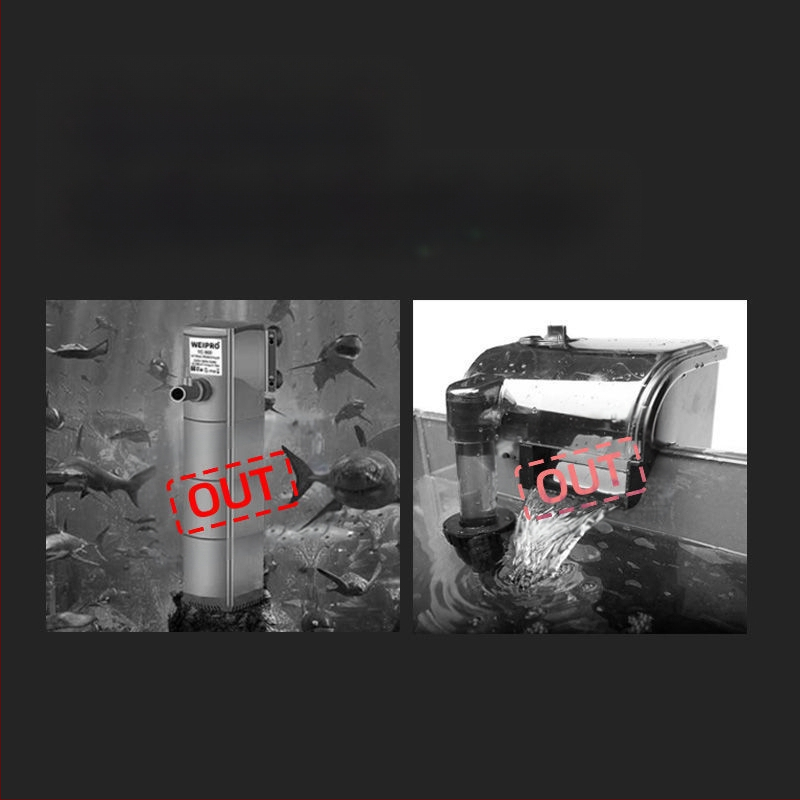 Filter za kisik i cirkulaciju u akvariju – tri u jedan, okrugli filter; Uvoz: Ne; Težina: Drugo; Bez licenci privatnih marki