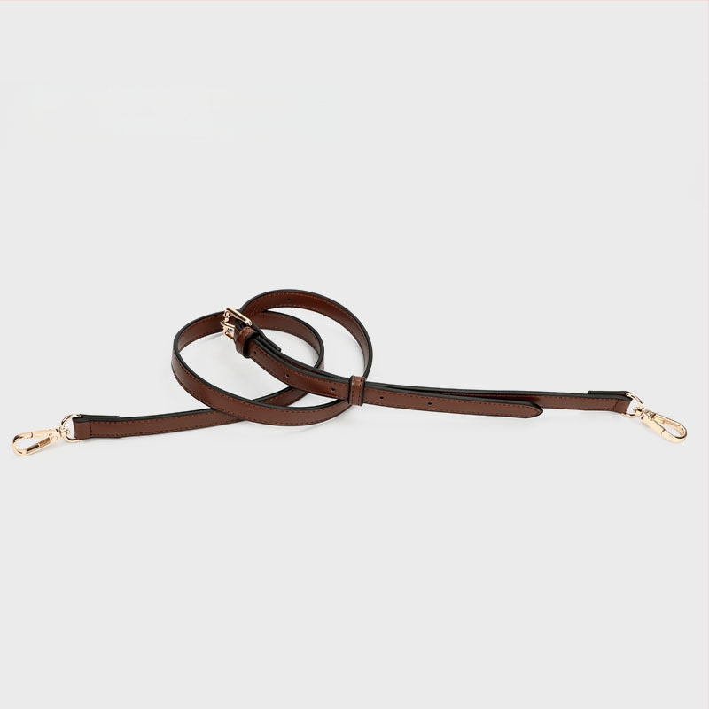 Pečių diržas iš PU odos, ličių tekstūra, plonas, keičiamas